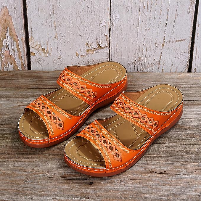 Designer Orange Sandals for Women | Neiman Marcus