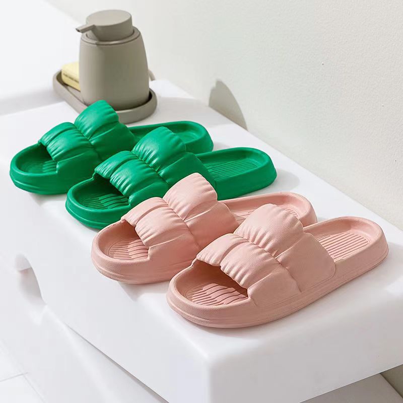 WOMEN'S SOFT SOLE THICK PLATFORM SLIPPERS