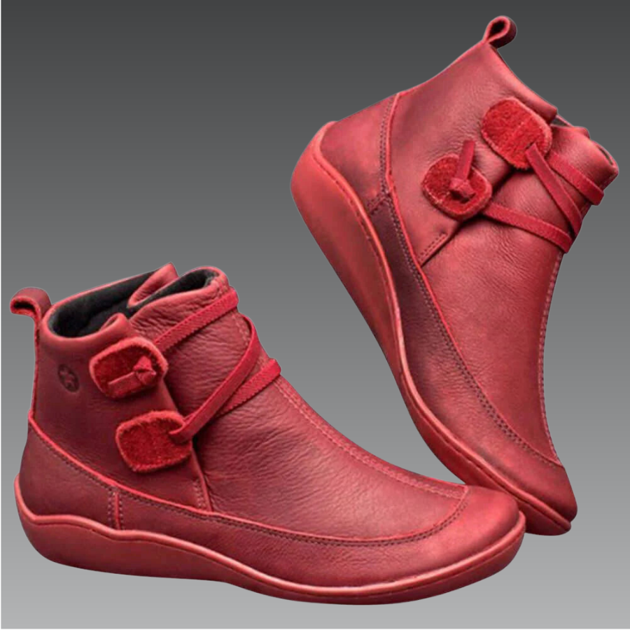 PREMIUM | SOFT UNISEX ORTHO VEGAN LEATHER BOOTS