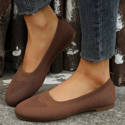 WOMEN'S WOVEN BREATHABLE FLAT ORTHOPEDIC SHOES